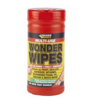 Sika Everbuild Wonder Wipes Pack Size: 100 per tub-0