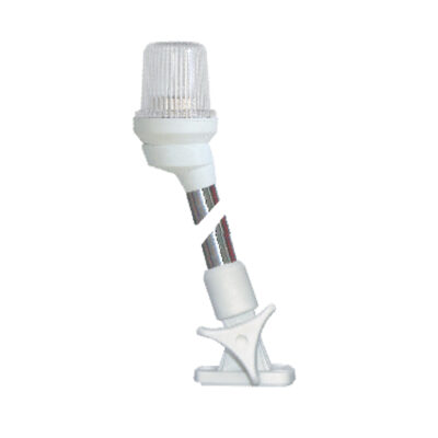 Lalizas Pole Light, Folding 64cm, with white housing