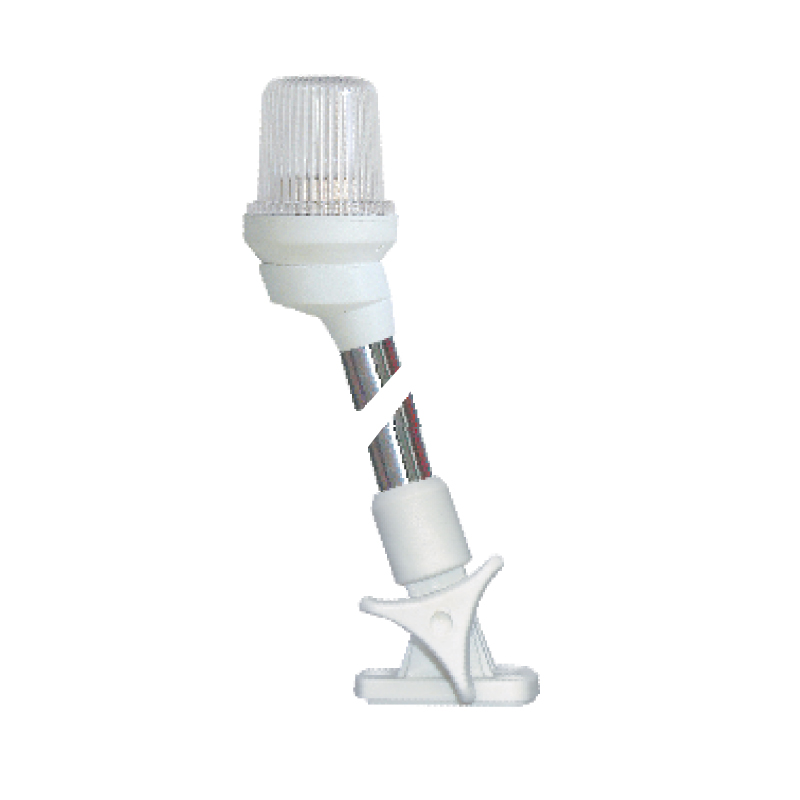 Lalizas Pole Light, Folding 64cm, with white housing