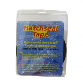 CC Specialist Marine Tapes - Black Hatchseal Tape - 3m x 19mm x 3mm -0