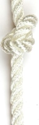 Kingfisher 3 Strand Polyester Rope White 14MM-0