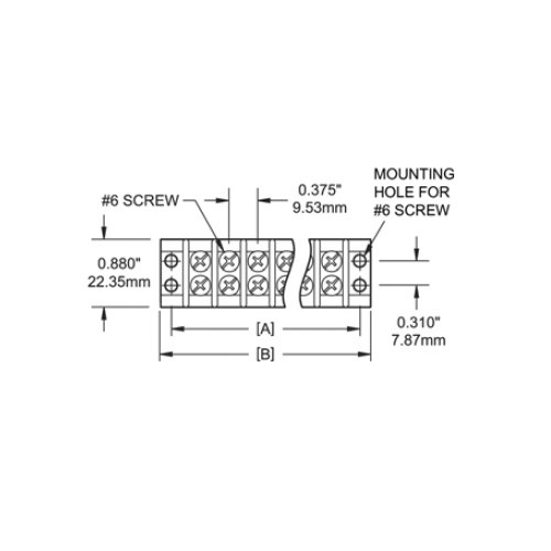 Blue Sea Systems Independent Terminal Block - 20 Amp - Image 2
