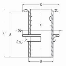 Bronze Skin Fitting 2"BSP-3793