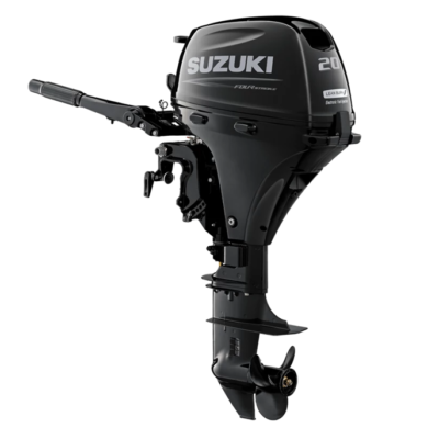 Suzuki DF20ATL Outboard Motor - 20HP, Electric Start, Remote Steering, Long Shaft (508mm)