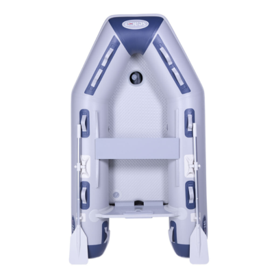 Seago Spirit 240 Airdeck & Keel Inflatable Dinghy - Light Grey/Navy 2.4 Metre