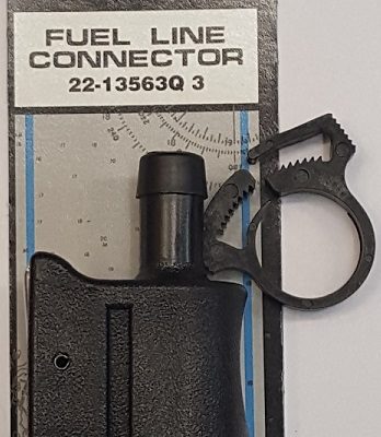 Quicksilver Quick Disconnect-Engine End Fuel Fitting-0