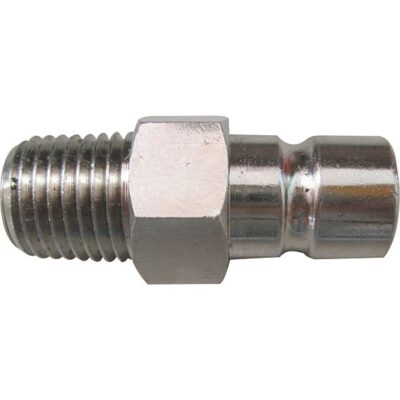 Waveline Honda 1/4 Male NPT tank connector Nickel plated brass