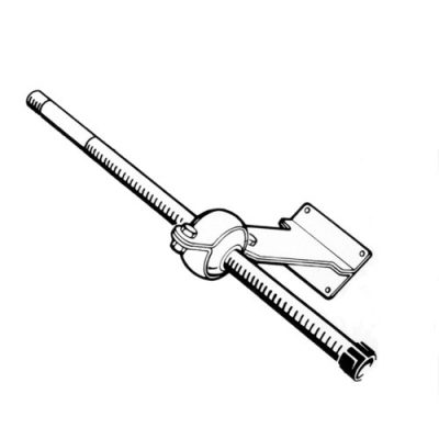 TRANSOM STEERING CABLE SUPPORT