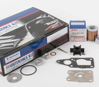 Genuine Suzuki DF4A/5A/6A Marine Maintenance Service Kit (2017+) - Part No: 17400-91891