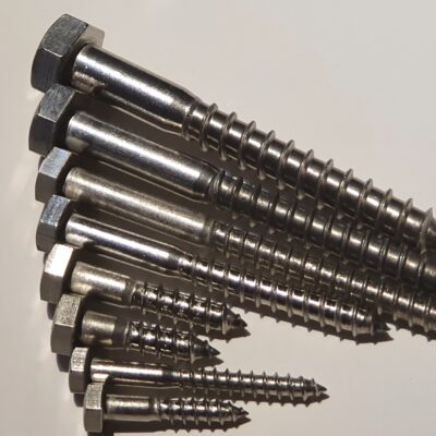 A4 Stainless Steel Hexagon Coachscrew