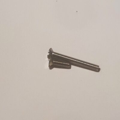 A4 Stainless Steel Slotted Countersunk Machine Screw M3