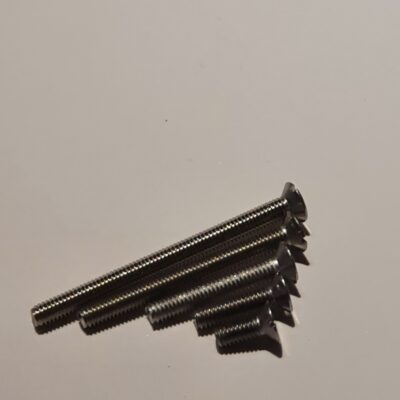 A4 Stainless Steel Slotted Countersunk Machine Screw M4