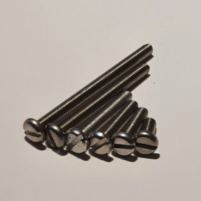 A4 Slotted Pan Head Machine Screw M4