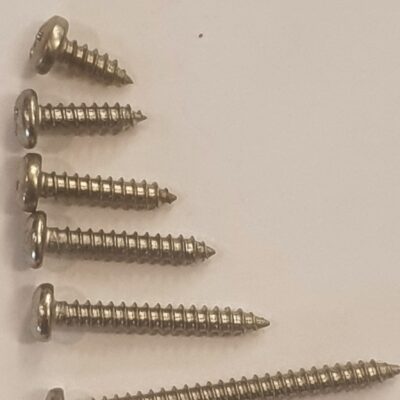 A4 Stainless Steel Recessed Pan Head AB Self-Tapping Screw Size 6