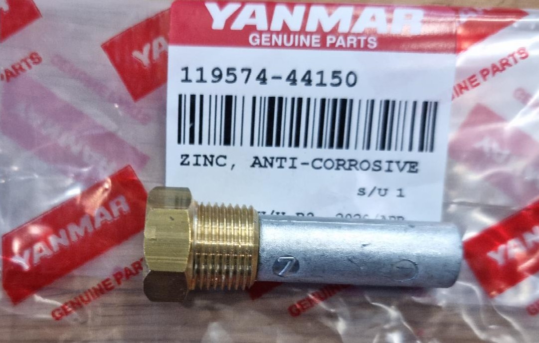 Yanmar Engine Anode 119574-44150