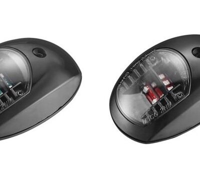Talamex  LED Starboard and Port Navigation Lights Black Case