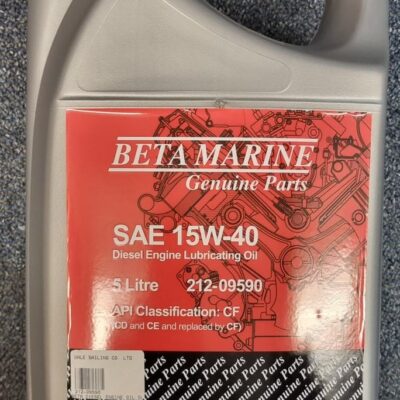 Beta Marine Engine Oil 15W-40 - 5 Litres