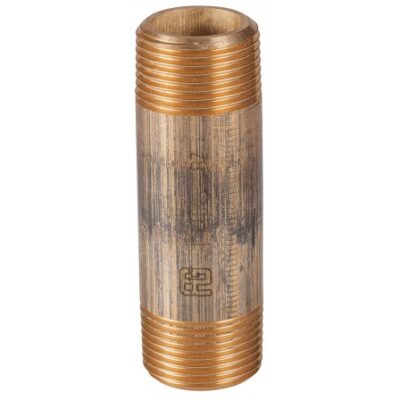 Guidi Bronze Barrel Nipple Male 1 1/2"BSPT