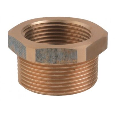 Bronze Reducing Bush (1-1/4" BSP Male to 1" BSP Female)