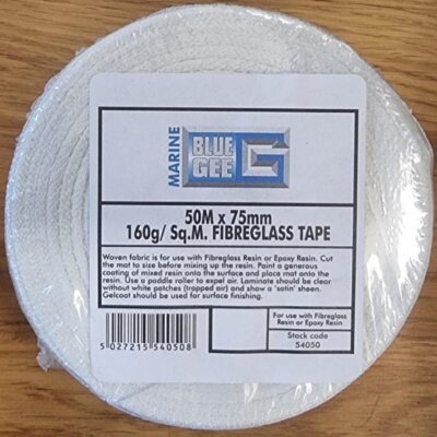 BlueGee WovenGlass Tape 175g/sq.m 75mm x 1m BG54050