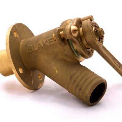 Blakes Seacocks with Discharge Plate and Hardware - 1 1/2" (32mm)