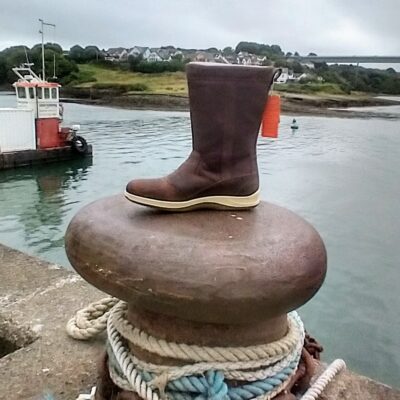 Apache Moose Stornaway Waterproof Leather Sailing Boots