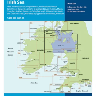 Imray Chart C62 Irish Sea