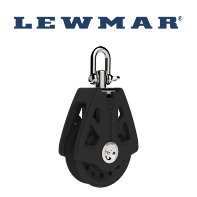 Lewmar 50MM Synchro Block Single (Part Number: 29925001BK)