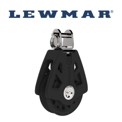 Lewmar 50MM Synchro Halyard Block (Part Number: 29925021BK)