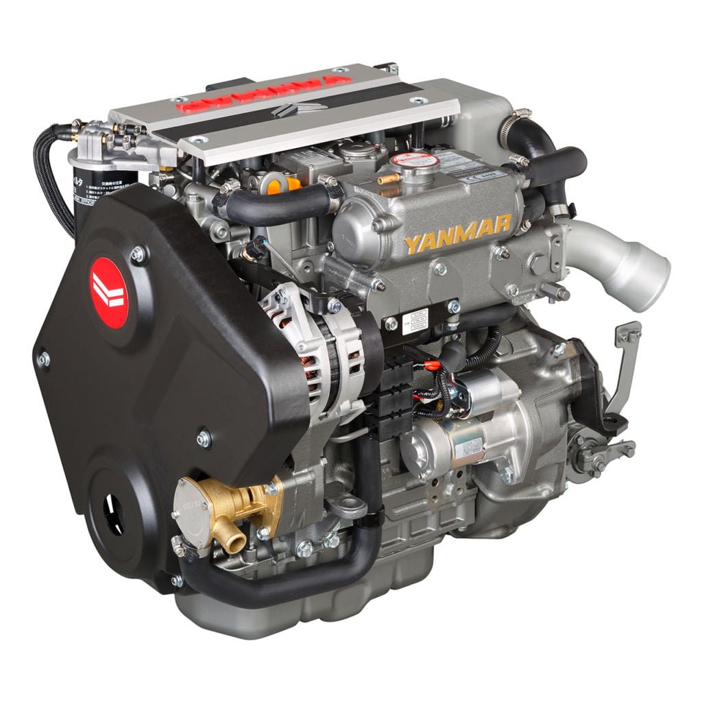 Yanmar 3JH40 Marine Diesel Engine - 40hp