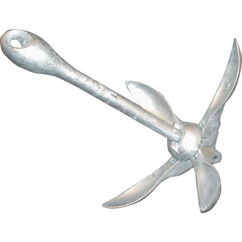 Folding Grapnel Anchor – Hot-Dip Galvanised