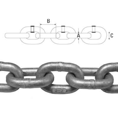 Galvanised Calibrated Chain
