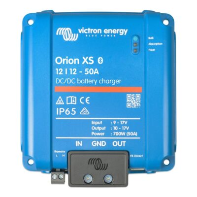 Victron Energy Orion XS 12/12-50A DC-DC Battery Charger – Smart Adaptive Charging