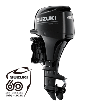 Suzuki DF40ATL Outboard Motor - 40HP, Electric Start, Remote Steering, Long Shaft (508mm)