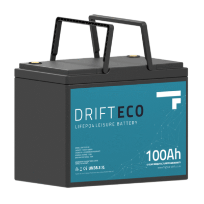 Fogstar Drift ECO 12V Lithium Leisure Battery – 100Ah / 314Ah / 460Ah / 628Ah