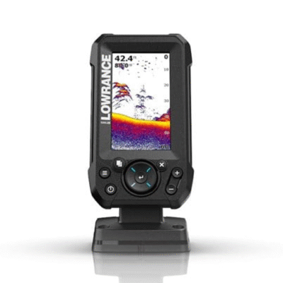 Lowrance Eagle 4x Fishfinder with Bullet Skimmer Transducer – Compact & Powerful Sonar for Small Boats