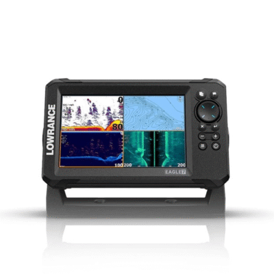 Lowrance Eagle 7 Fishfinder – 7” CHIRP Sonar with Optional HDI, SplitShot™ & TripleShot™ Transducers